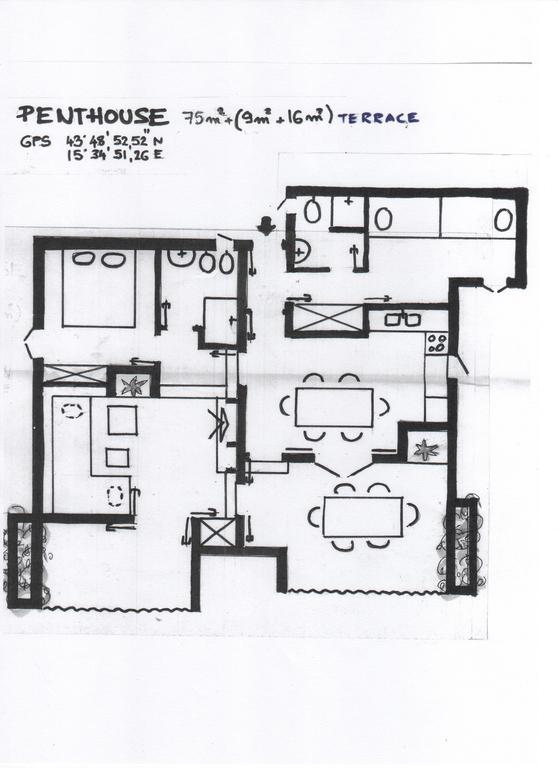 Apartments Sanda 穆泰尔岛 外观 照片